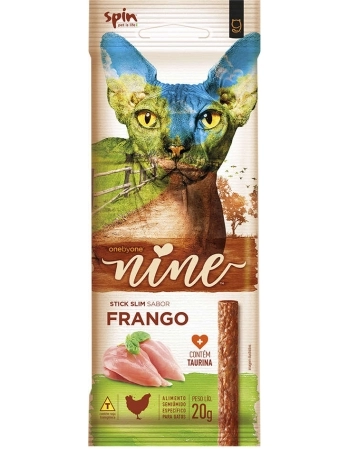 STICK NINECAT SPIN PET 20G FRANGO
