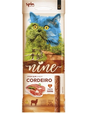 STICK NINECAT SPIN PET 20G CORDEIRO