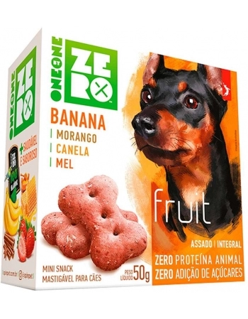 MINI SNACK ZERO SPIN PET 50G FRUIT