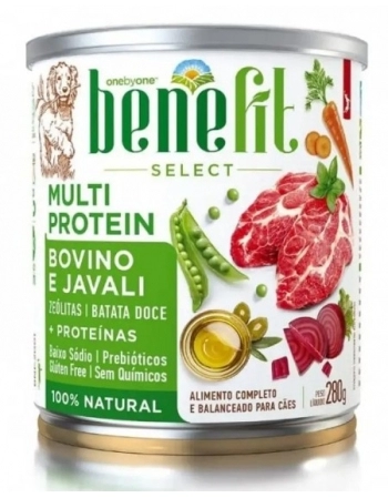 ALIMENTO UMIDO BENEFIT SPIN PET - 280G - MULTI PROTEIN