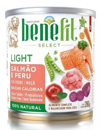 ALIMENTO UMIDO BENEFIT SPIN PET - 280G - LIGHT