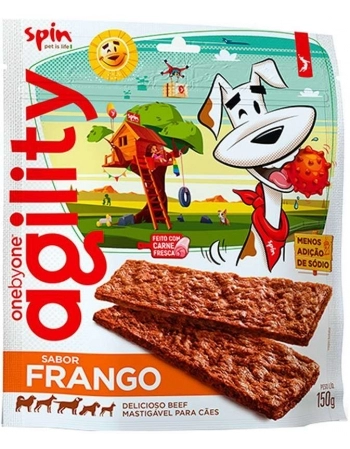 BEEF AGILITY SPIN PET-150G - FRANGO