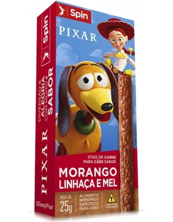 STICK TOY STORE SPIN PET - CAES - 25 G MORANGO+LINHAÇA+MEL