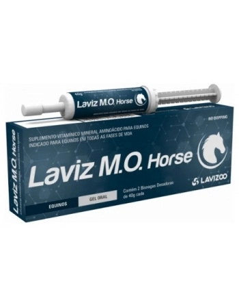 LAVIZ MO HORSE 2X 40GR CAIXA COM 44 UN.