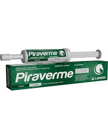 PIRAVERME GEL ORAL 25GR CAIXA COM 66 UN.
