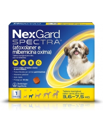 NEXGARD SPECTRA 1,00GR X1 P