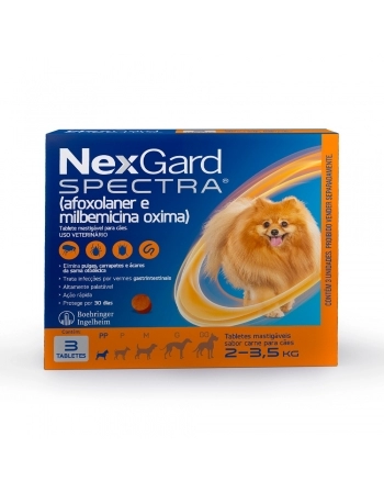 NEXGARD SPECTRA 0,50GR X3 PP