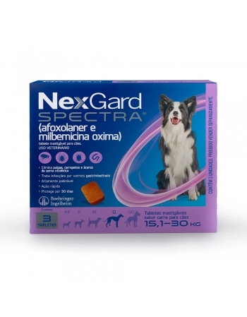 NEXGARD SPECTRA 4,00GR X3 G