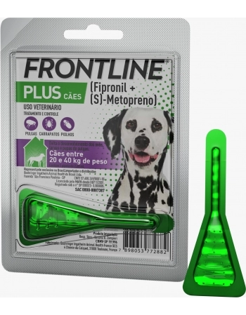 FRONTLINE PLUS CAO G 2,68ML 1X10