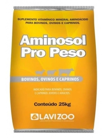 AMINOSOL PRO PESO 25KG